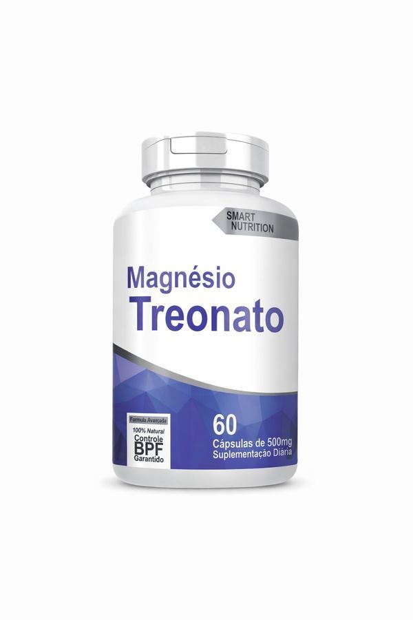 Magnésio Treonato – 60 Cápsulas de 500mg